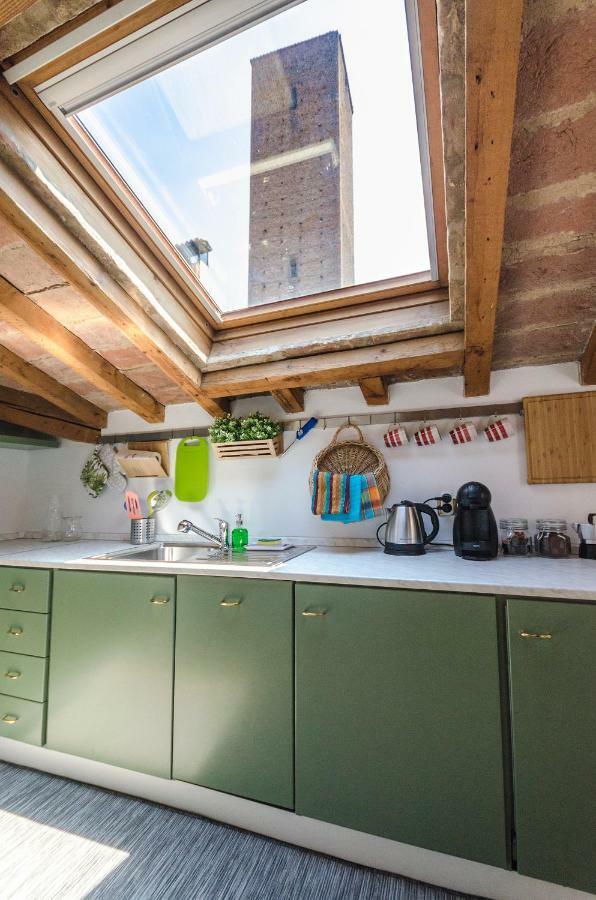 Altabella Panoramic Terrace Apartment Bologna Bagian luar foto